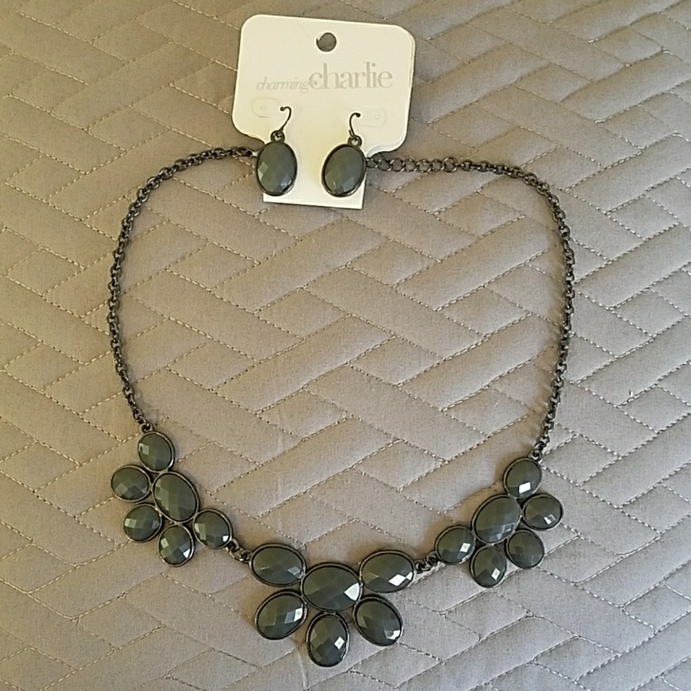 Matching Charming Charlie Earring and Necklace